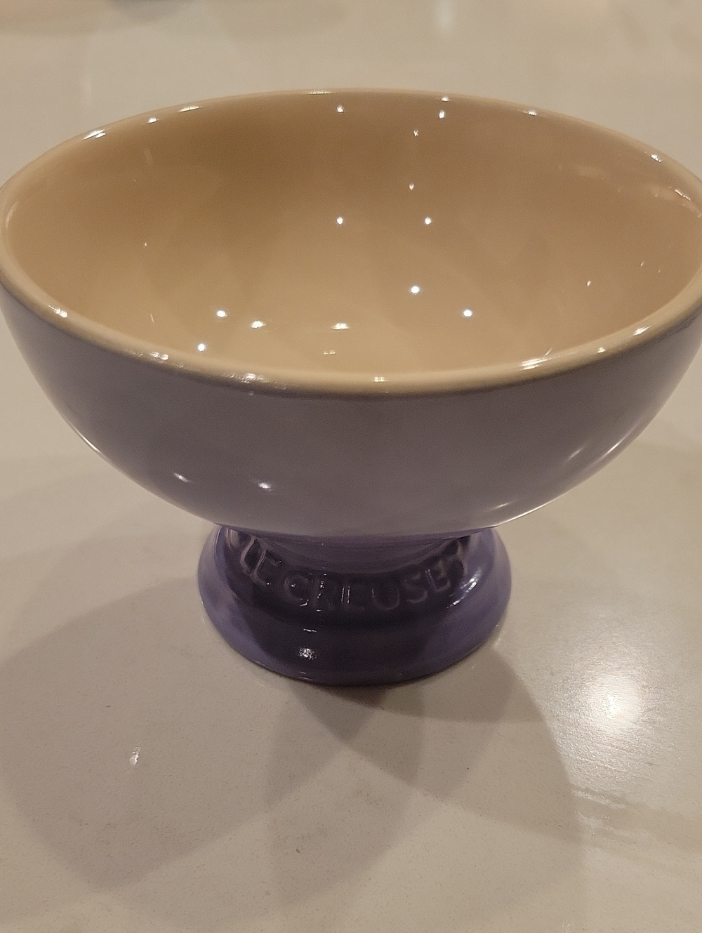 Le Creuset Purple Footed Bowl
